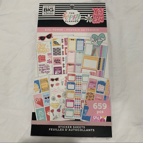The Happy Planner Other - 🆕 The Happy Planner: Sticker Sheets (Girl Power)